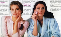 VICHY "LIMPIEZA DEL ROSTRO" span. - pink shirt with Rosemary Mc Grotha