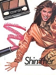 Cover Girl Shimmer Wear &acute;87 2a - U.S. Glamour 9-1986