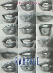 RAMPAGE b/w (only her mouth) - U.S. ELLE 1993