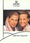 VICHY 41 Teint de Peau card w/ Estelle Lefebure - french 1991