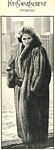 YSL fur b/w - The New York Times 4.12.1983